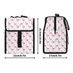 Flamingos Flip-top Lunch Bag Flip Top Lunch Bag animal Printed Offshore