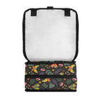 Dark Butterfly Flip-top Lunch Bag Flip Top Lunch Bag animal Printed Offshore