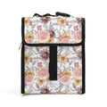 Painted Flowers Flip-top Lunch Bag Default Title Flip Top Lunch Bag Plants Printed Offshore