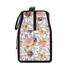Painted Flowers Flip-top Lunch Bag Flip Top Lunch Bag Plants Printed Offshore