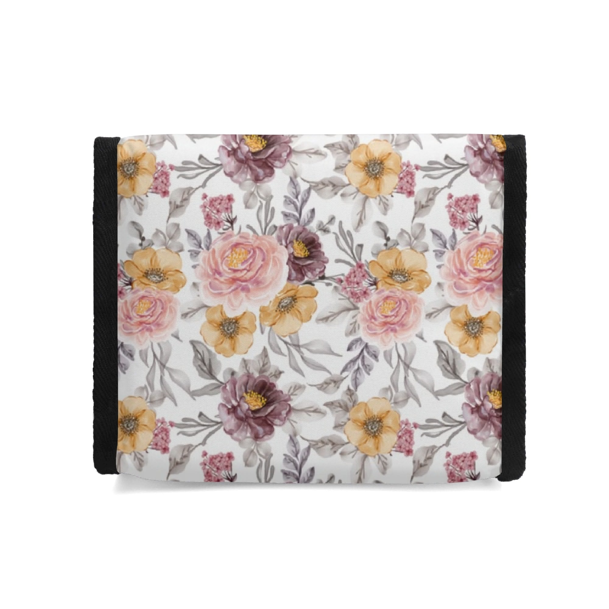 Painted Flowers Flip-top Lunch Bag Flip Top Lunch Bag Plants Printed Offshore