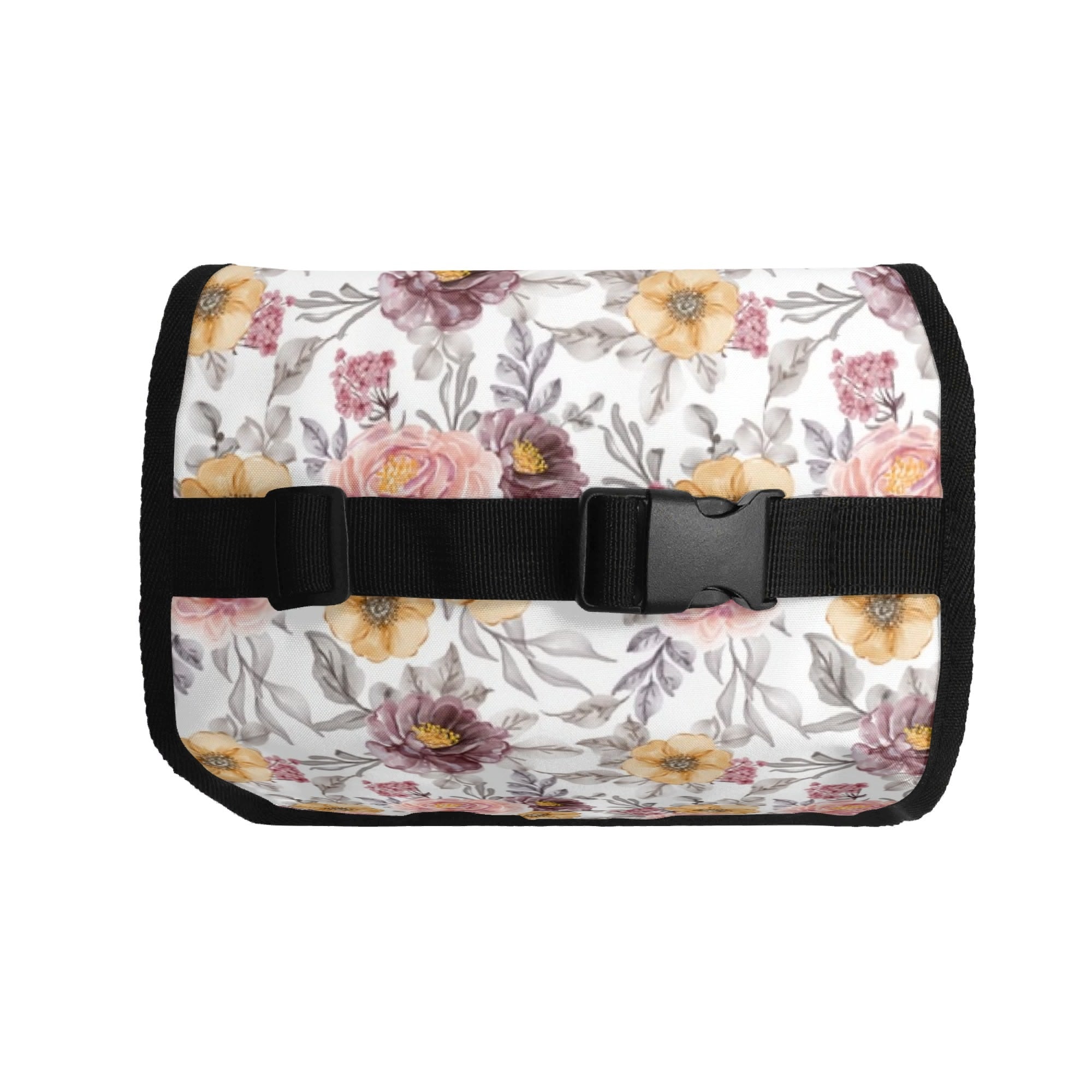 Painted Flowers Flip-top Lunch Bag Flip Top Lunch Bag Plants Printed Offshore