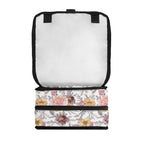 Painted Flowers Flip-top Lunch Bag Flip Top Lunch Bag Plants Printed Offshore