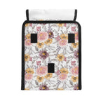 Painted Flowers Flip-top Lunch Bag Flip Top Lunch Bag Plants Printed Offshore