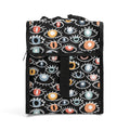 Eyes On Black Flip-top Lunch Bag Default Title Flip Top Lunch Bag Printed Offshore