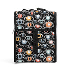 Eyes On Black Flip-top Lunch Bag Default Title Flip Top Lunch Bag Printed Offshore