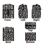 Eyes On Black Flip-top Lunch Bag Flip Top Lunch Bag Printed Offshore