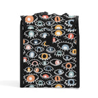 Eyes On Black Flip-top Lunch Bag Flip Top Lunch Bag Printed Offshore
