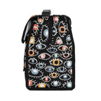 Eyes On Black Flip-top Lunch Bag Flip Top Lunch Bag Printed Offshore