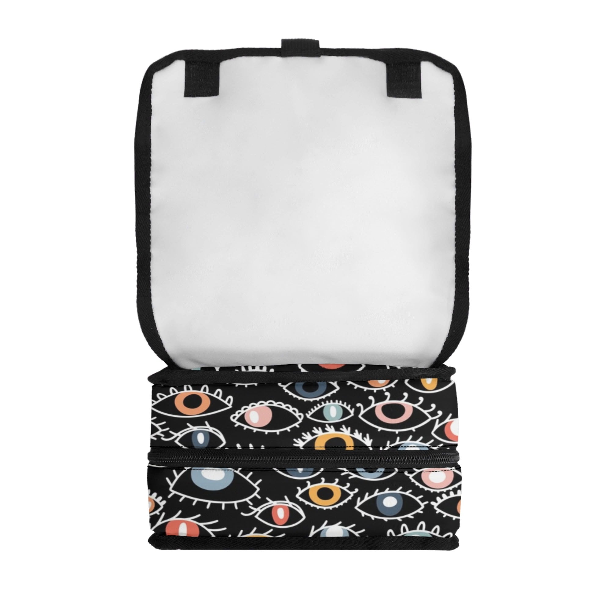 Eyes On Black Flip-top Lunch Bag Flip Top Lunch Bag Printed Offshore