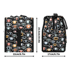 Eyes On Black Flip-top Lunch Bag Flip Top Lunch Bag Printed Offshore