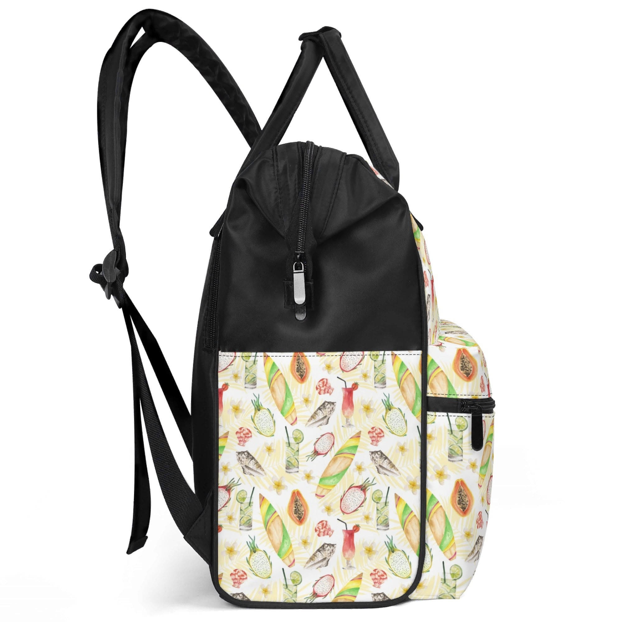 Tropical Surf Multi Pocket Backpack Multi Pocket Backpack Printed Offshore Surf