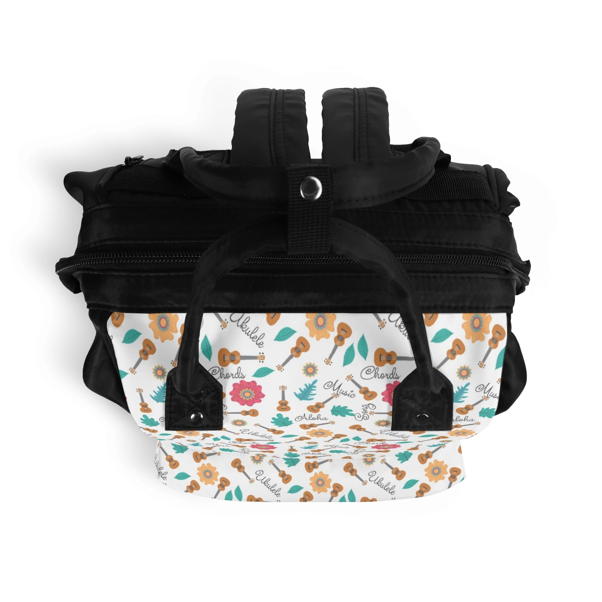 Ukulele Multi Pocket Backpack Multi Pocket Backpack Music Printed Offshore