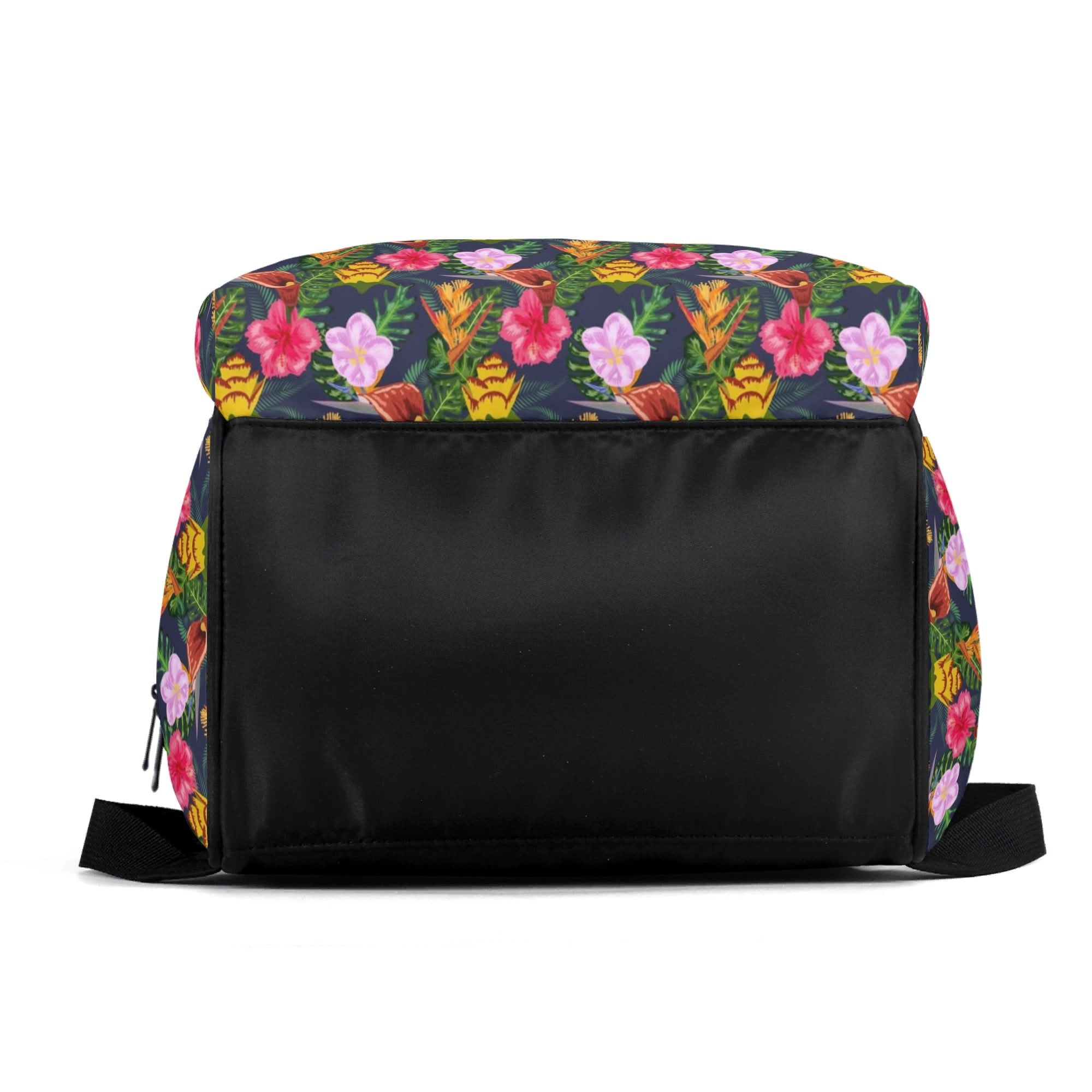 Tropical Floral Multi Pocket Backpack Multi Pocket Backpack Plants Printed Offshore