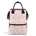 Pink Cats Multi Pocket Backpack Default Title Multi Pocket Backpack Printed Offshore