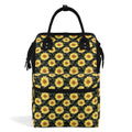 Painted Sunflower Multi Pocket Backpack Default Title Multi Pocket Backpack Plants Printed Offshore