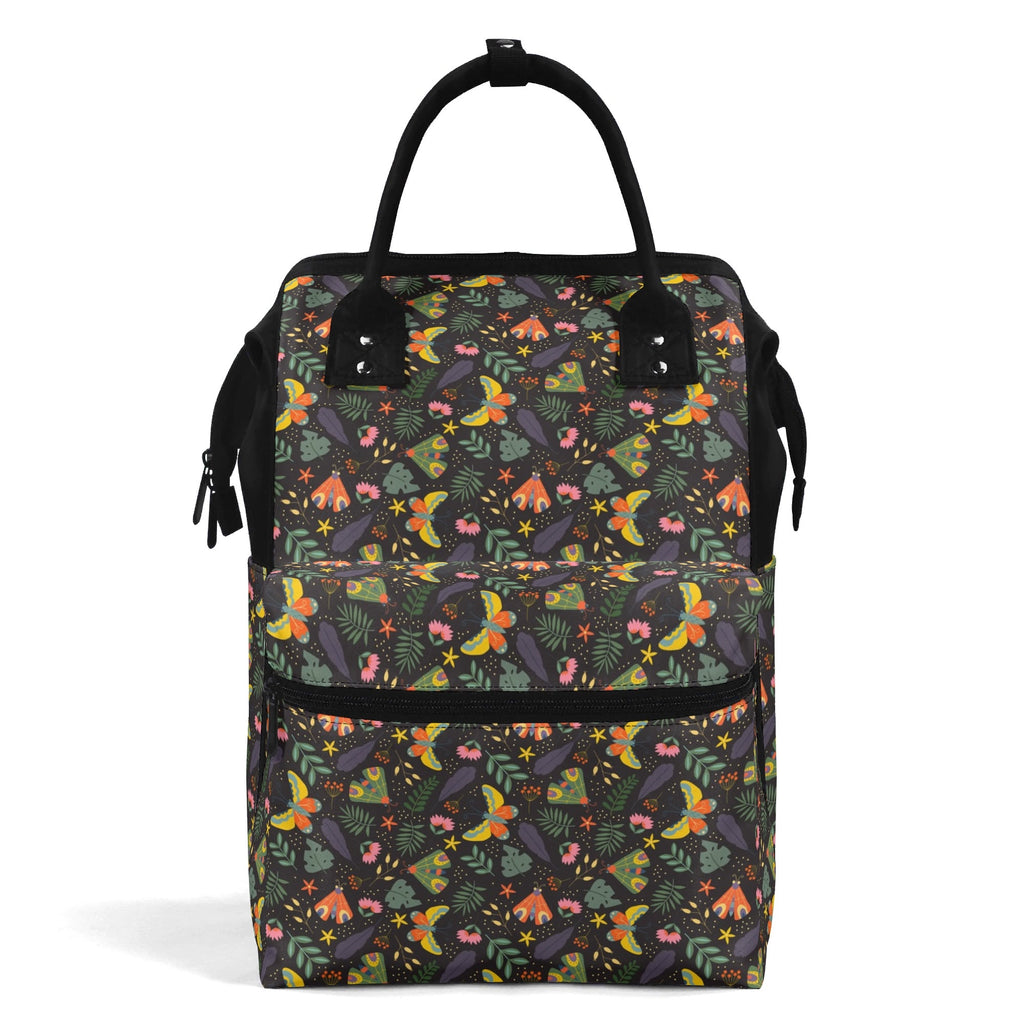 Dark Butterfly Multi Pocket Backpack Default Title Multi Pocket Backpack animal Printed Offshore