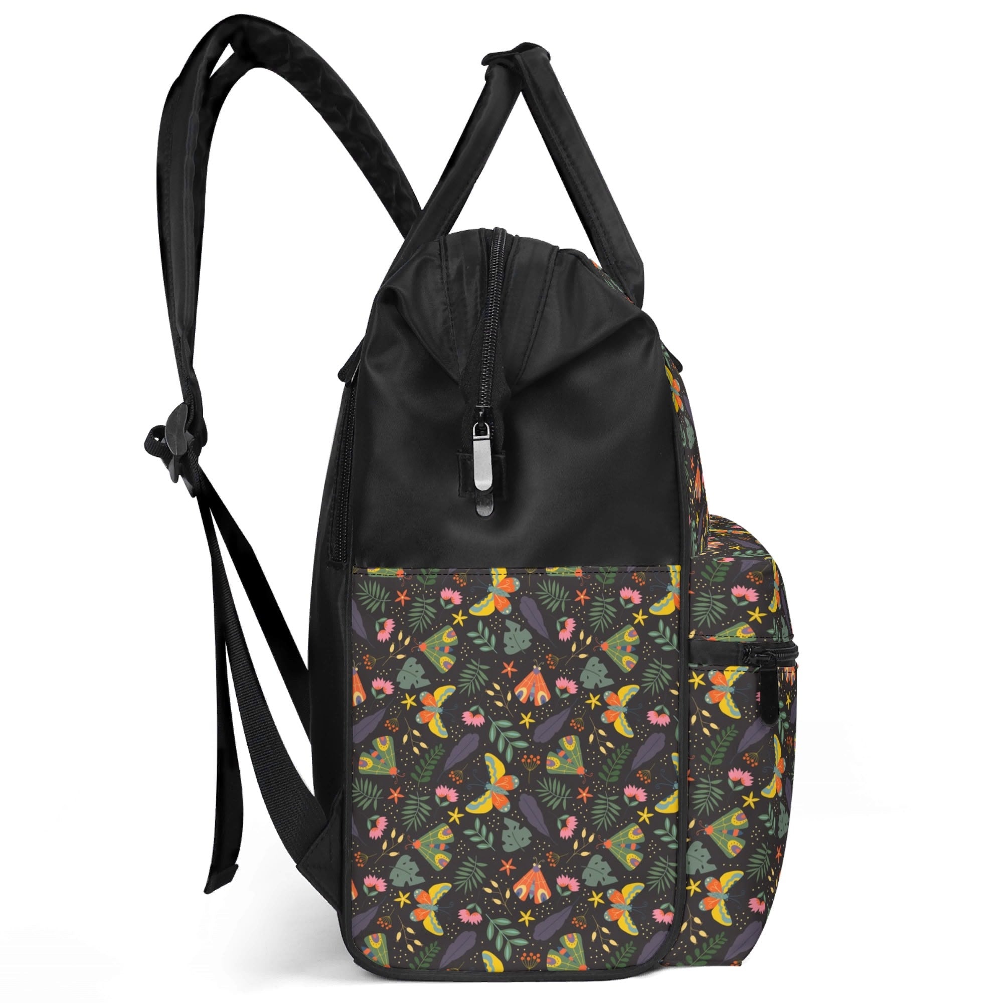 Dark Butterfly Multi Pocket Backpack Multi Pocket Backpack animal Printed Offshore