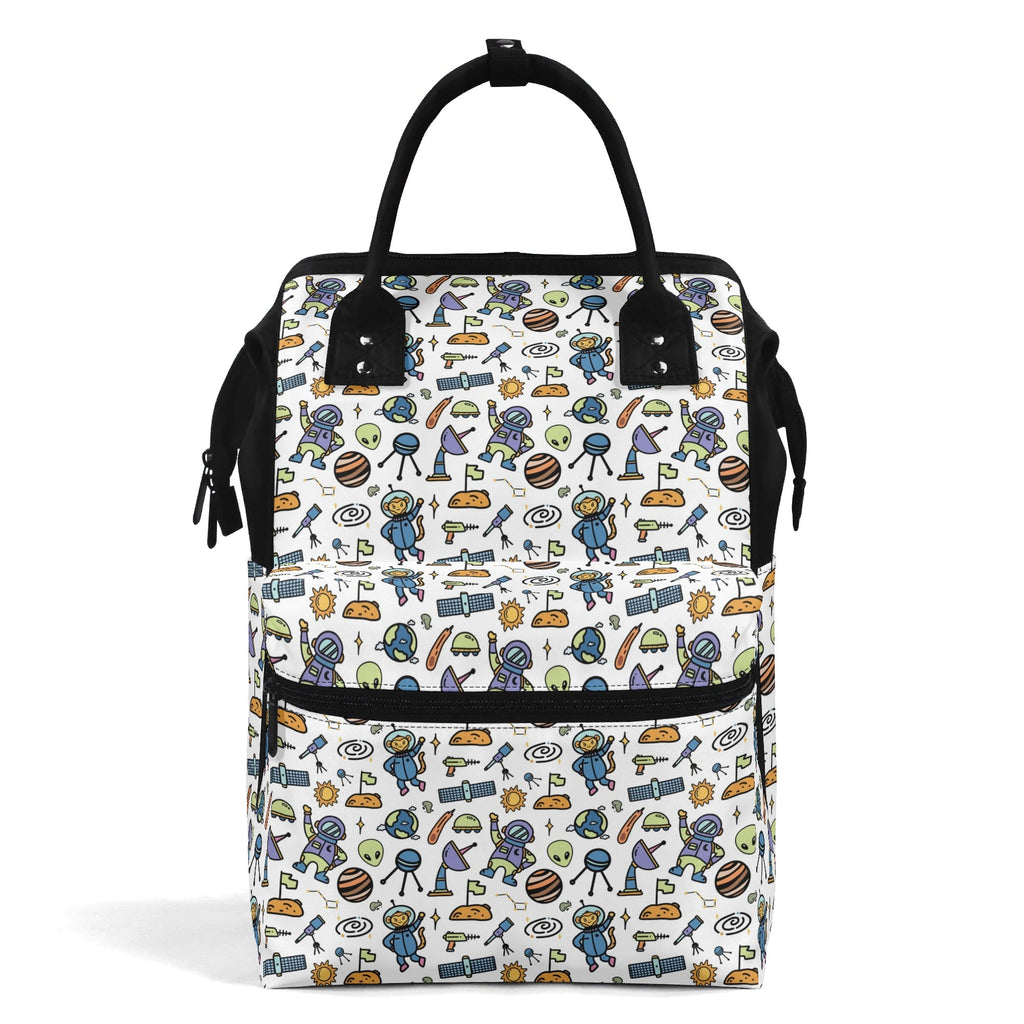 All About Space Multi Pocket Backpack Default Title Multi Pocket Backpack Printed Offshore Sci Fi Space