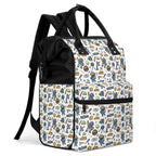 All About Space Multi Pocket Backpack Multi Pocket Backpack Printed Offshore Sci Fi Space