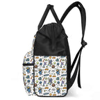 All About Space Multi Pocket Backpack Multi Pocket Backpack Printed Offshore Sci Fi Space
