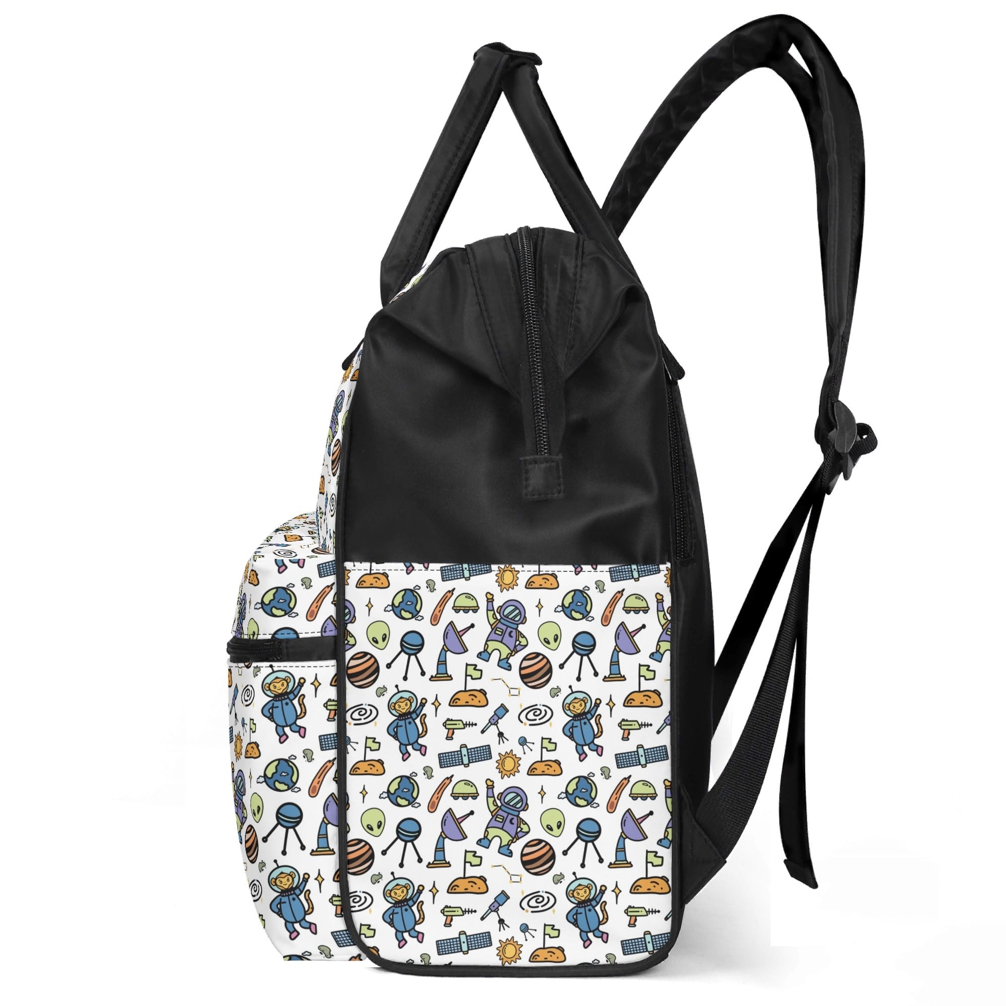 All About Space Multi Pocket Backpack Multi Pocket Backpack Printed Offshore Sci Fi Space