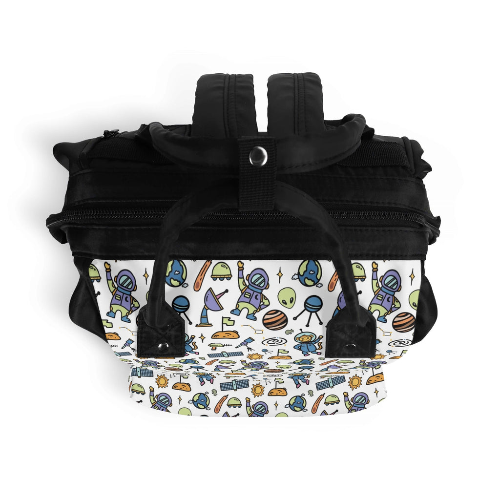 All About Space Multi Pocket Backpack Multi Pocket Backpack Printed Offshore Sci Fi Space
