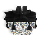 All About Space Multi Pocket Backpack Multi Pocket Backpack Printed Offshore Sci Fi Space