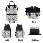 All About Space Multi Pocket Backpack Multi Pocket Backpack Printed Offshore Sci Fi Space
