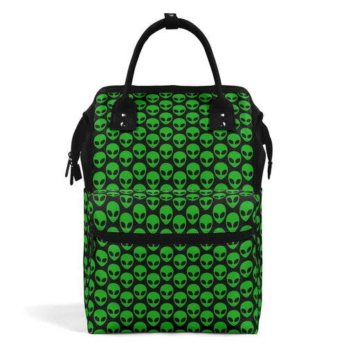 Aliens Multi Pocket Backpack Default Title Multi Pocket Backpack Printed Offshore Sci Fi