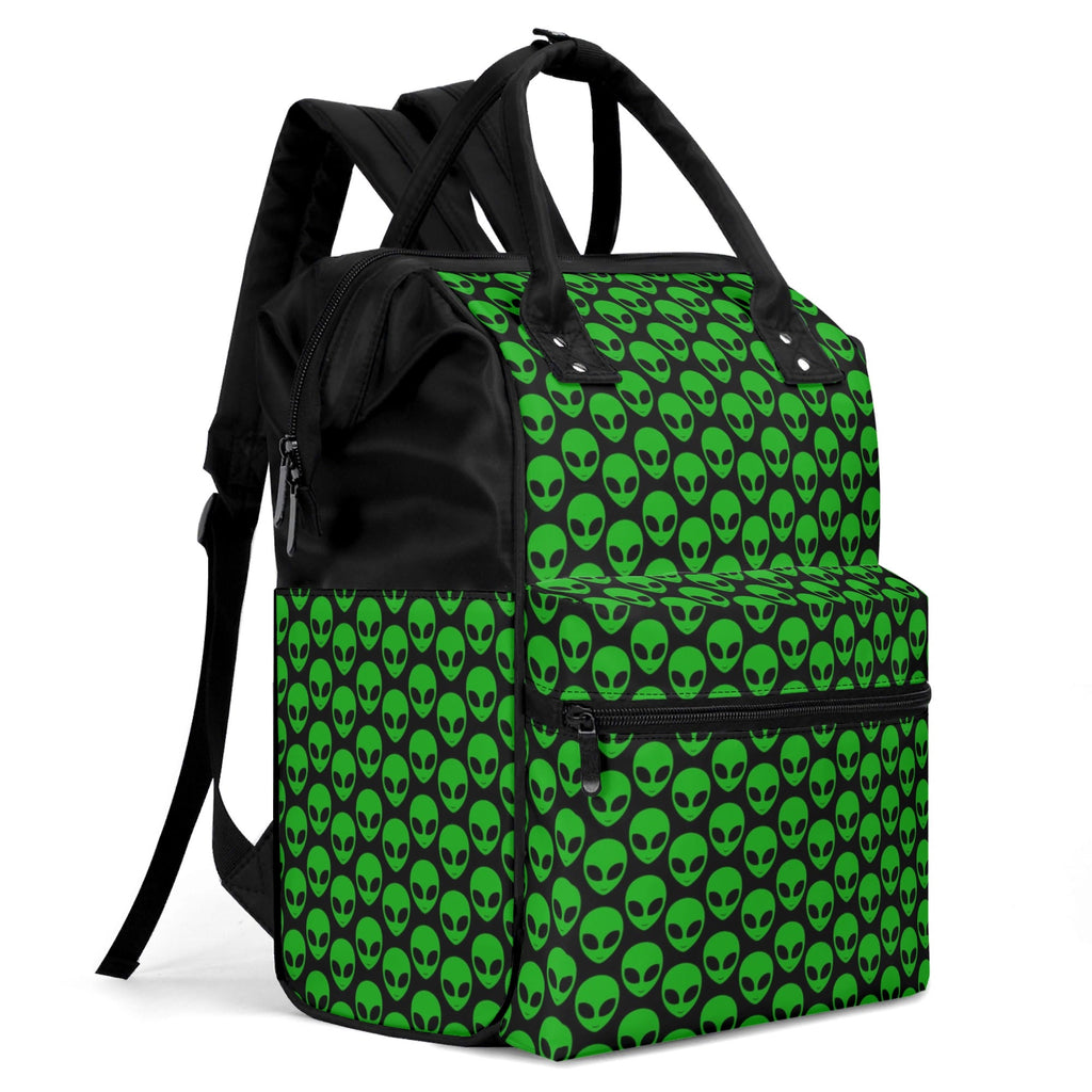 Aliens Multi Pocket Backpack Multi Pocket Backpack Printed Offshore Sci Fi