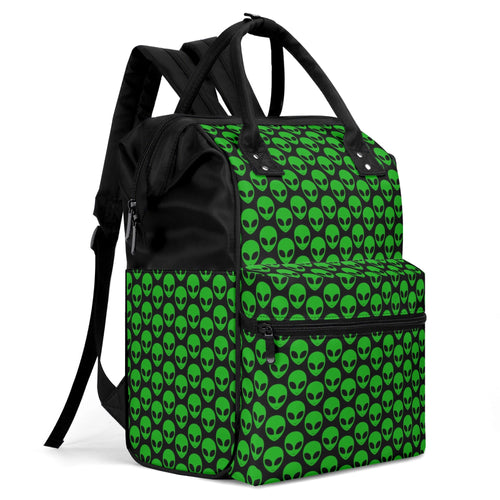 Aliens Multi Pocket Backpack Multi Pocket Backpack Printed Offshore Sci Fi