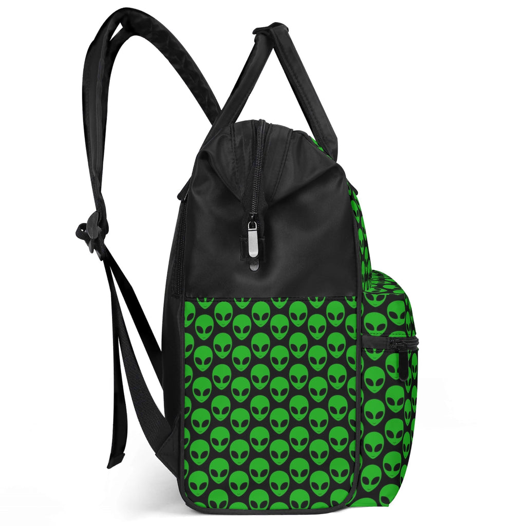 Aliens Multi Pocket Backpack Multi Pocket Backpack Printed Offshore Sci Fi