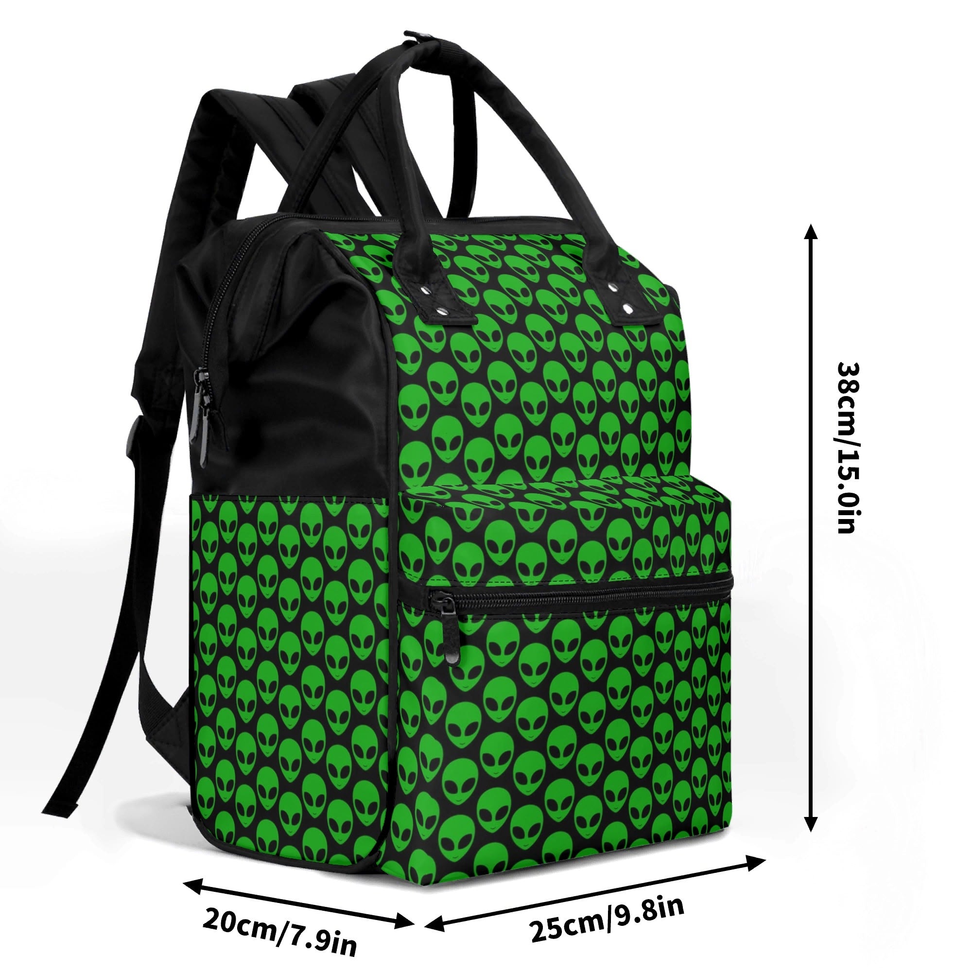 Aliens Multi Pocket Backpack Multi Pocket Backpack Printed Offshore Sci Fi
