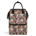Watercolour Books Multi Pocket Backpack Default Title Multi Pocket Backpack Printed Offshore Reading