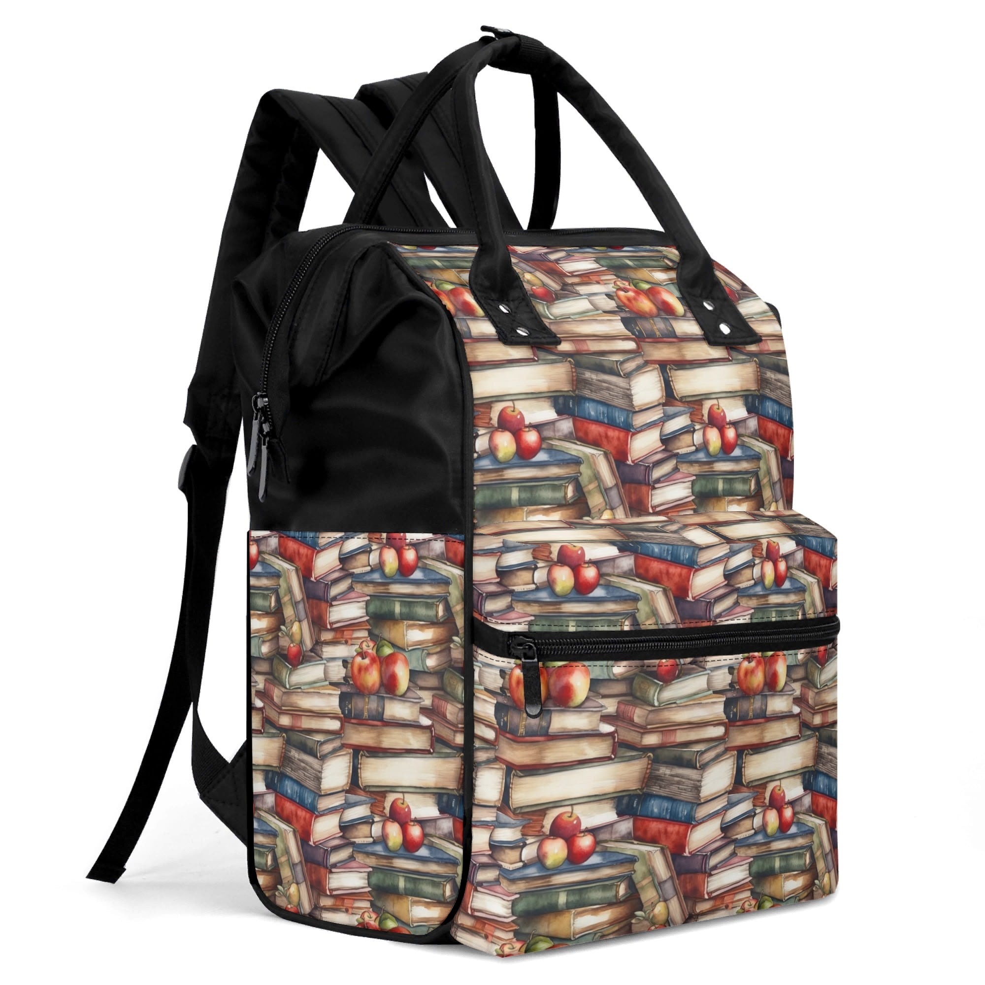 Watercolour Books Multi Pocket Backpack Multi Pocket Backpack Printed Offshore Reading