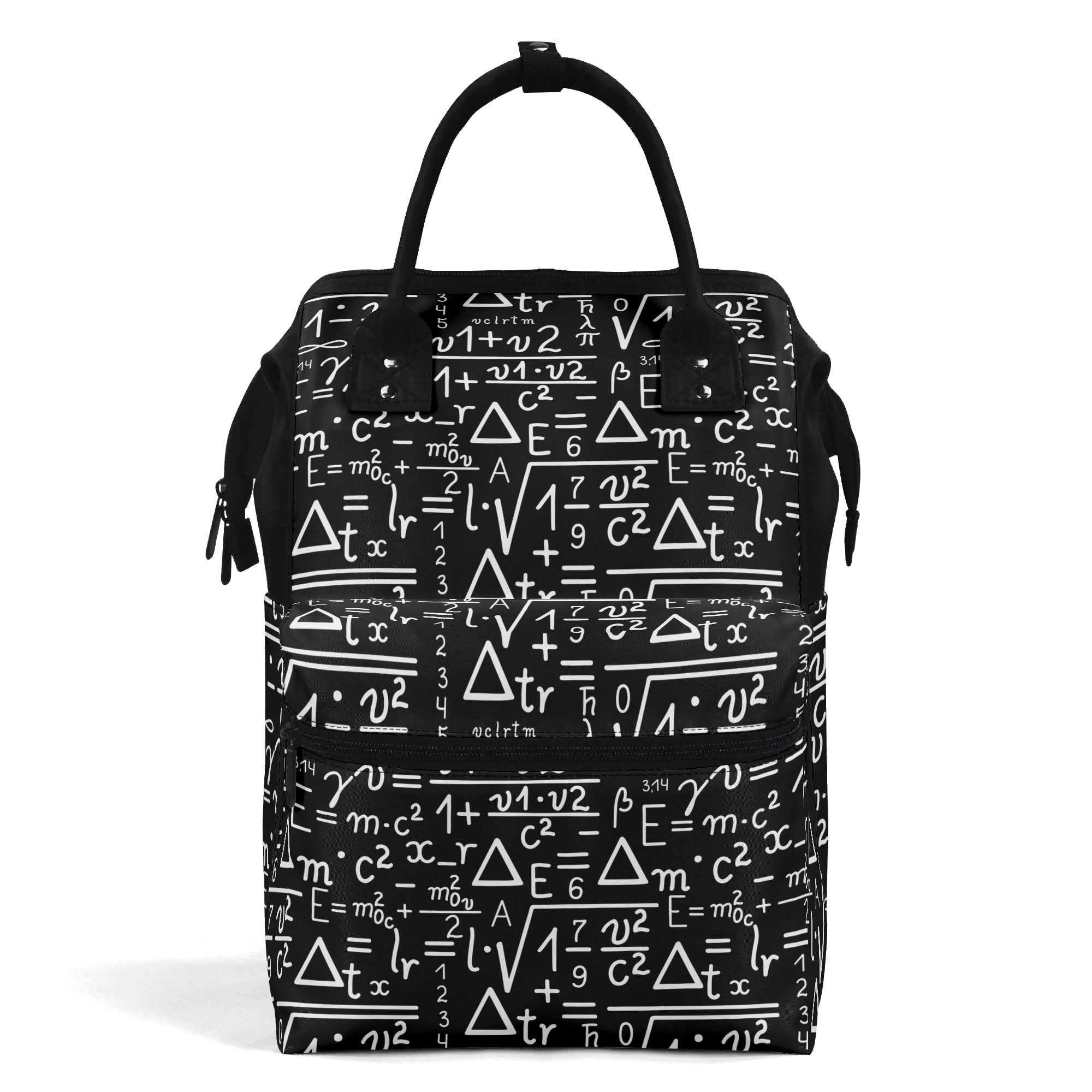 Mathematics Multi Pocket Backpack Default Title Multi Pocket Backpack Maths Printed Offshore