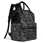 Mathematics Multi Pocket Backpack Multi Pocket Backpack Maths Printed Offshore