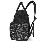 Mathematics Multi Pocket Backpack Multi Pocket Backpack Maths Printed Offshore