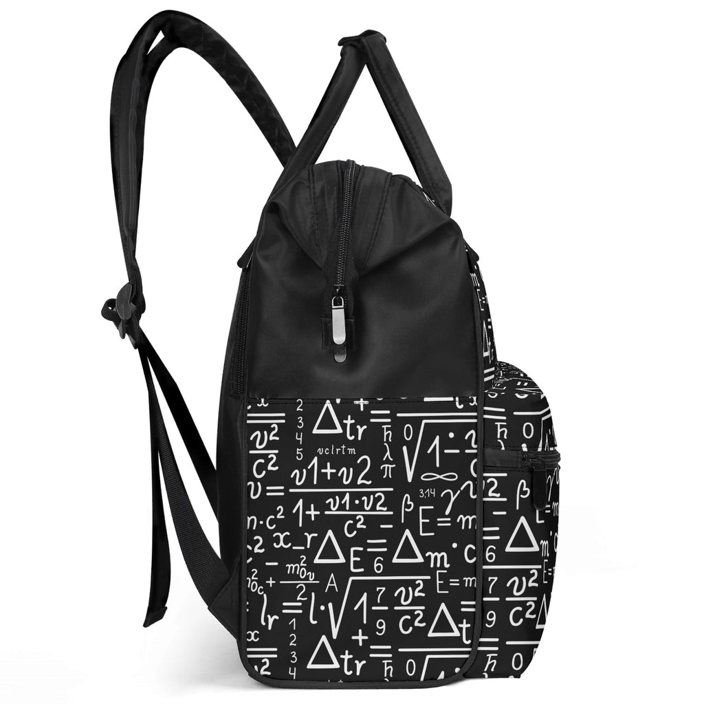 Mathematics Multi Pocket Backpack Multi Pocket Backpack Maths Printed Offshore