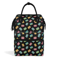 Colourful Cassette Tapes Multi Pocket Backpack Default Title Multi Pocket Backpack Music Printed Offshore Retro