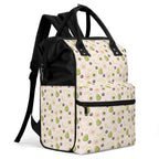 Avocado Love Multi Pocket Backpack Multi Pocket Backpack Food Printed Offshore
