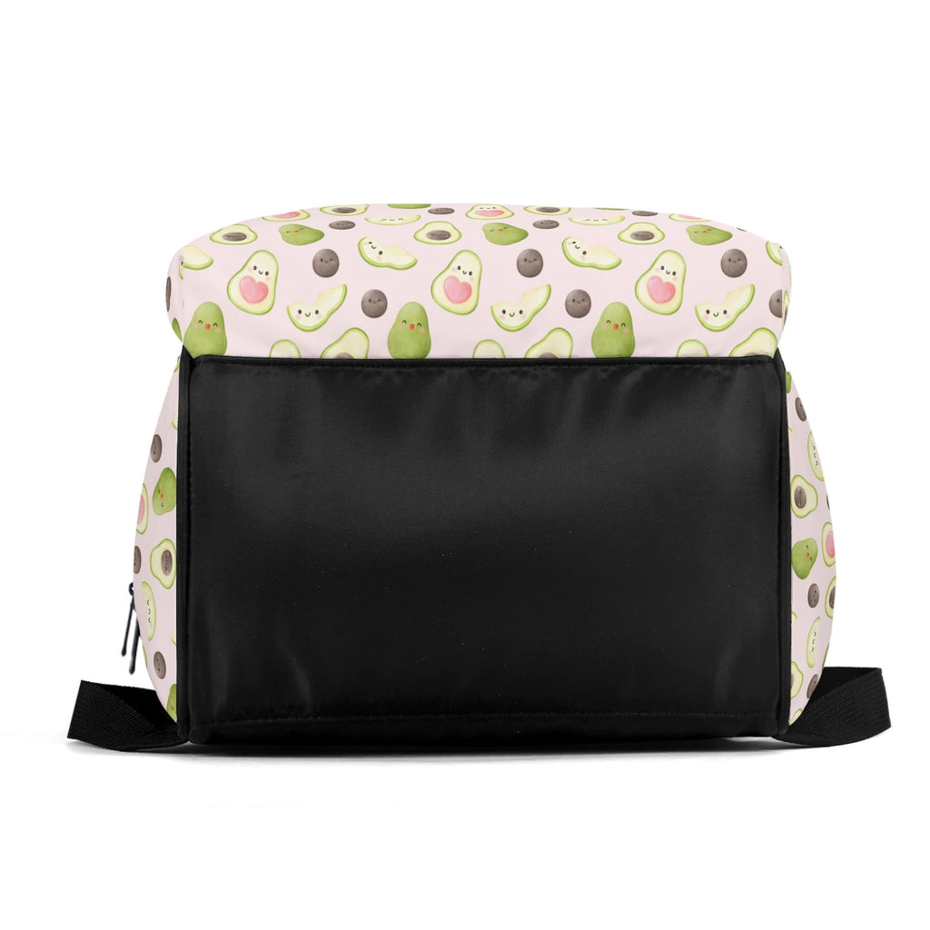 Avocado Love Multi Pocket Backpack Multi Pocket Backpack Food Printed Offshore