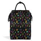 Fun Lightning Multi Pocket Backpack Default Title Multi Pocket Backpack comic Printed Offshore