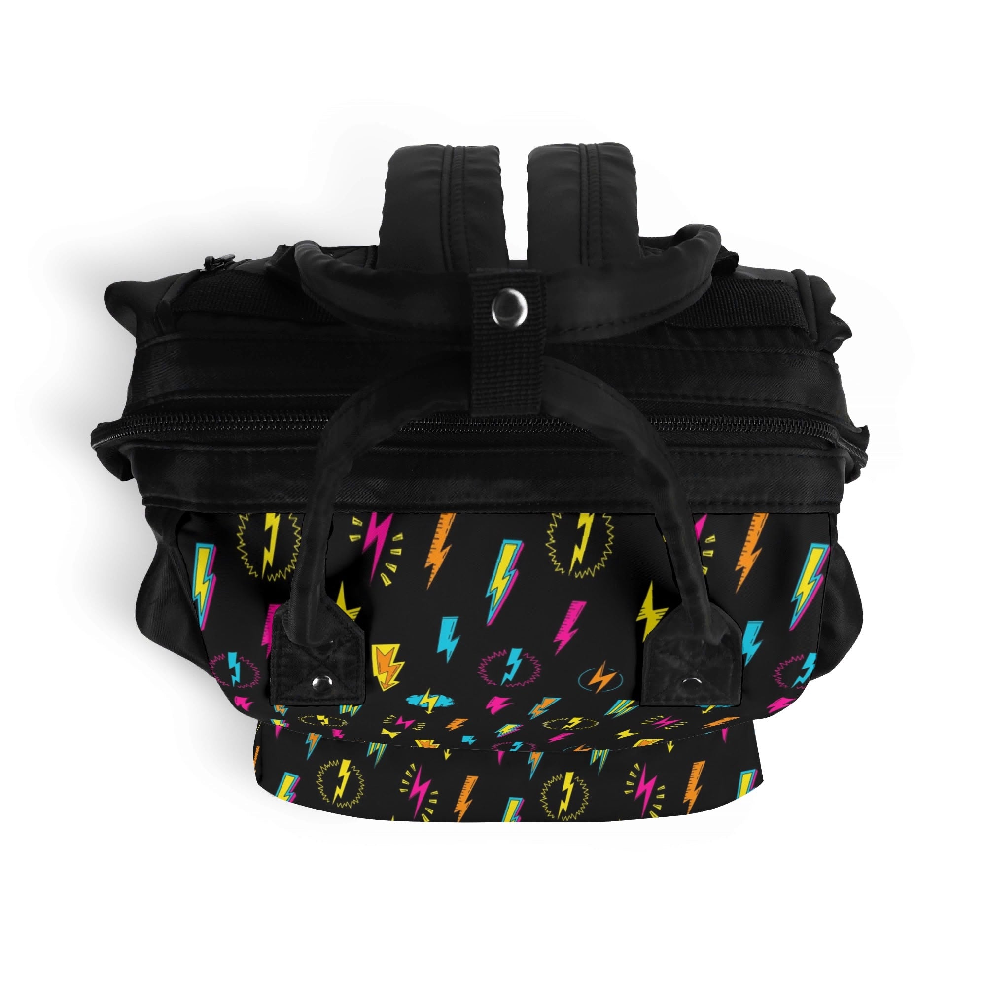 Fun Lightning Multi Pocket Backpack Multi Pocket Backpack comic Printed Offshore