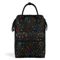 Stars And Swirls Multi Pocket Backpack Default Title Multi Pocket Backpack Printed Offshore