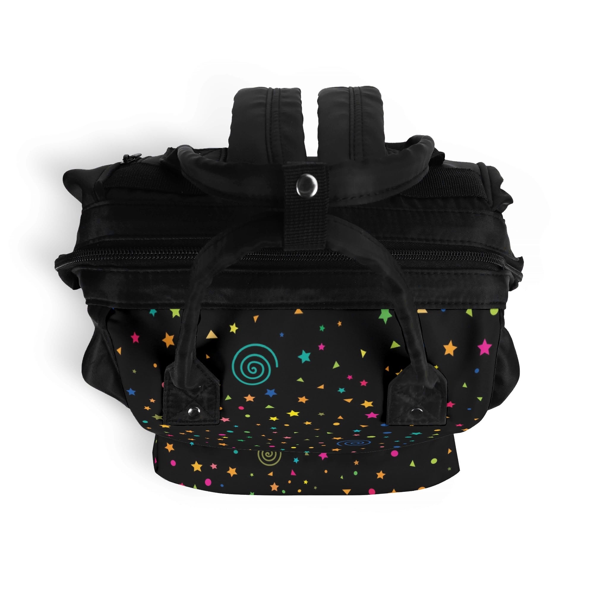 Stars And Swirls Multi Pocket Backpack Multi Pocket Backpack Printed Offshore