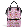 Fast Food Multi Pocket Backpack Default Title Multi Pocket Backpack Food Printed Offshore