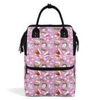 Fast Food Multi Pocket Backpack Default Title Multi Pocket Backpack Food Printed Offshore