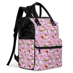 Fast Food Multi Pocket Backpack Multi Pocket Backpack Food Printed Offshore